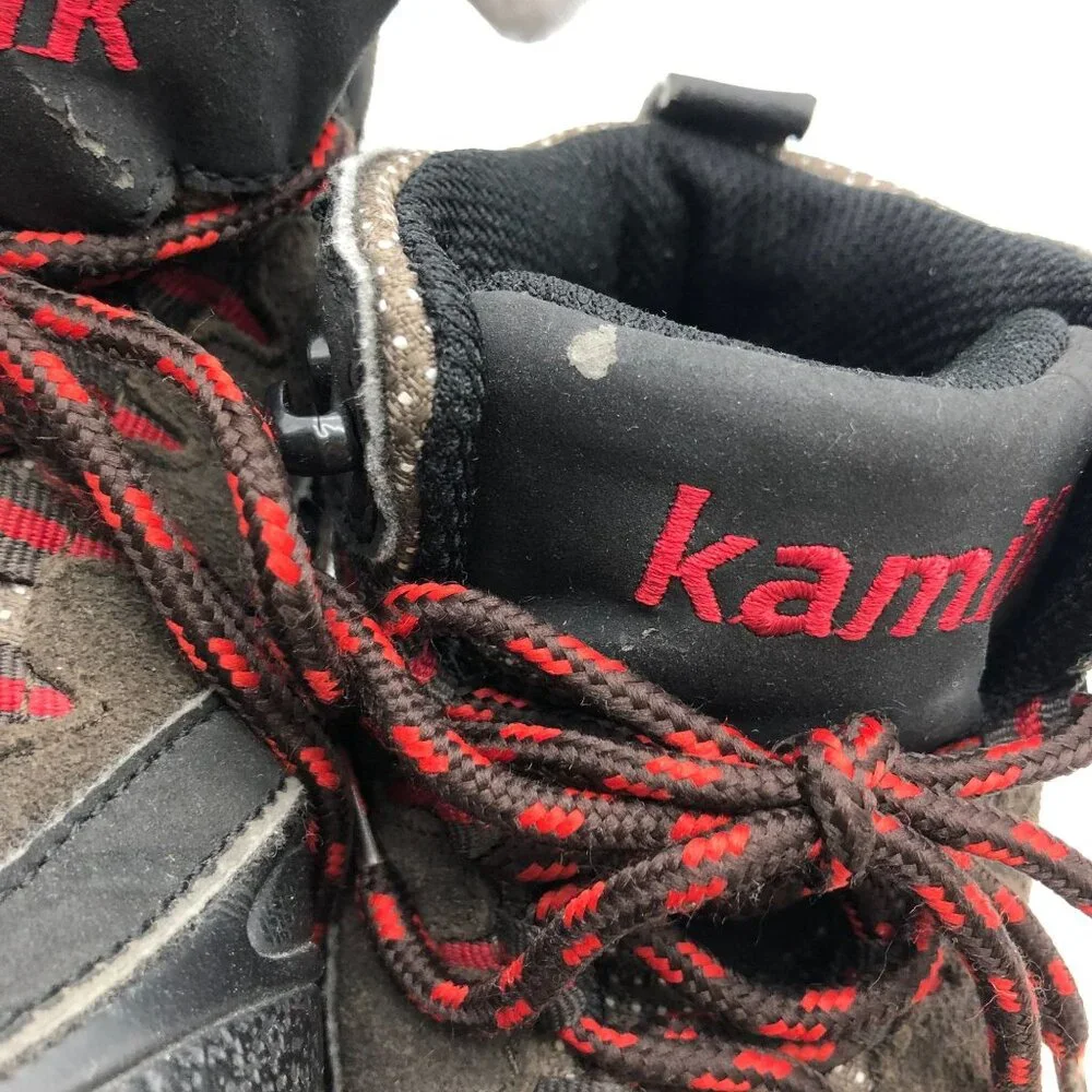 Kamik‎ Little Kids Size 2 Hiking Boots Snow Boots Brown Outdoors Non Slip Shoes